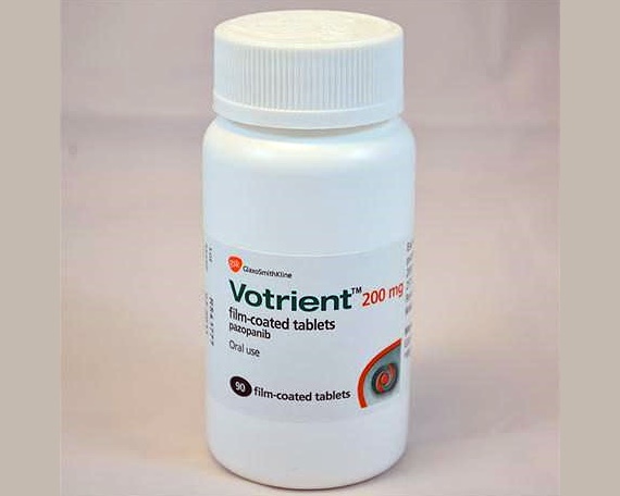 лекартсвенный препарат Вотриент (Пазопаниб)
